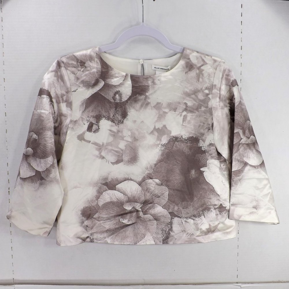 NWT Club Monaco Womens Katalain Top Chemise XS